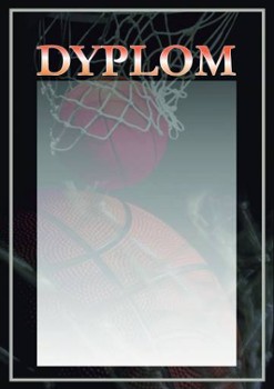 Dyplomy koszykówka Dyplomy koszykówka