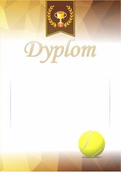 Dyplomy tenis ziemny Dyplomy tenis ziemny