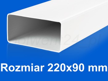 Kanały i kształtki płaskie 220x90 mm Kanały i kształtki płaskie 220x90 mm