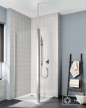 Kabiny WALK-IN Kermi Cada XS CK WDW Kabiny WALK-IN Kermi Cada XS CK WDW