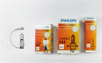 ŻARÓWKA HALOGENOWA PHILIPS +30% ŚWIATŁA 55W 12V Z ŻARÓWKA HALOGENOWA PHILIPS +30% ŚWIATŁA 55W 12V Z