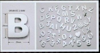 NAKLEJKI LITERKI NAKLEJKI LITERKI