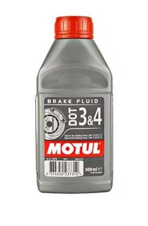 Motul Płyn hamulcowy DOT3 & DOT4 /0,5ltr