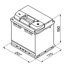 12V Samochodowe P+ 0Ah - 69Ah 12V Samochodowe P+ 0Ah - 69Ah