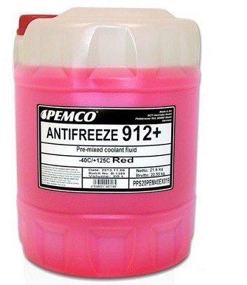 PEMCO Antifreeze 912+ LL(do -40) / 20L G12+