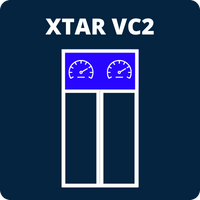 Wizualizacja ładowarki XTAR VC2 dodawanej do zestawu.