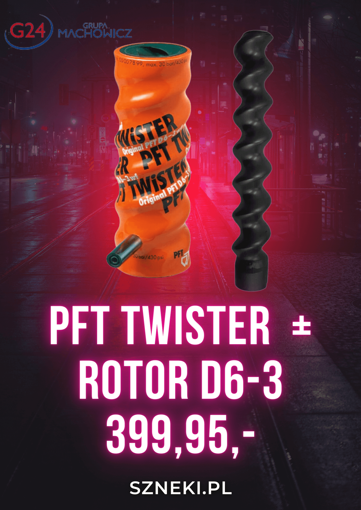 PFT Twister + rotor D6-3