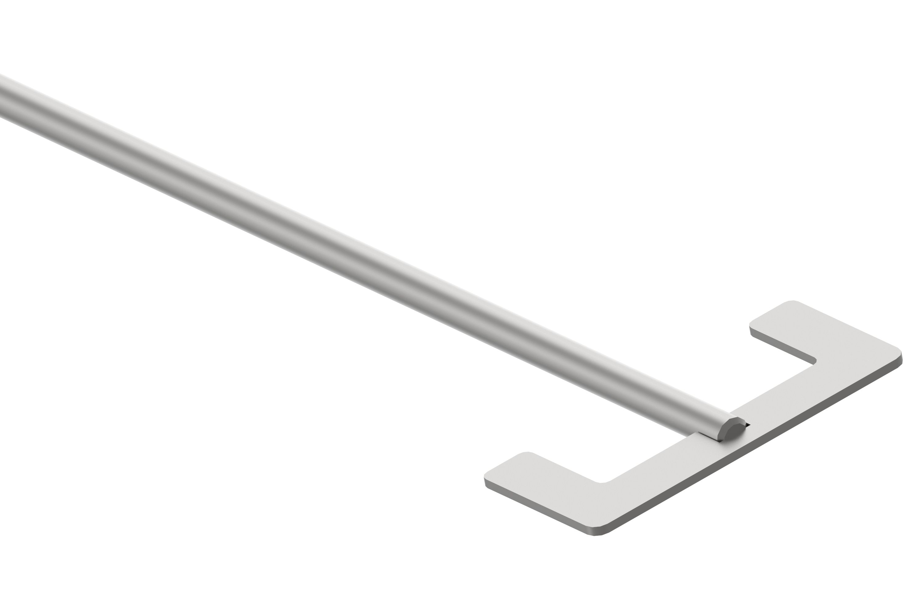 Laboratory anchor stirrer made out of stainless steel