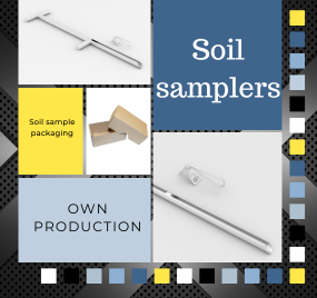 Own production of soil samplers