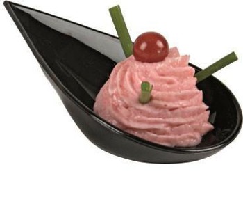 Łyżka jednorazowa Goutte czarna