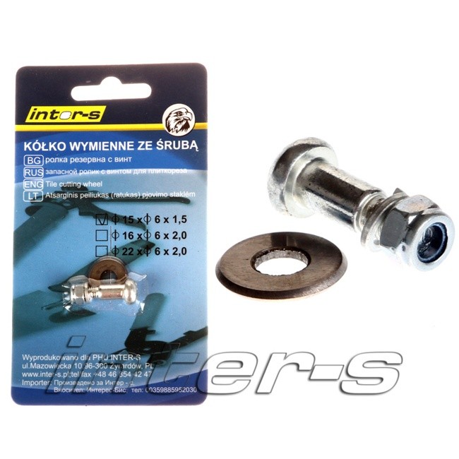 Tile Cutter Wheel 16mm